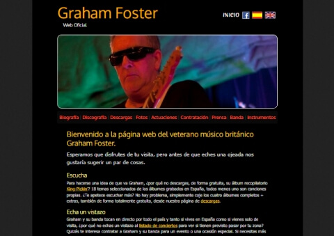Graham Foster website